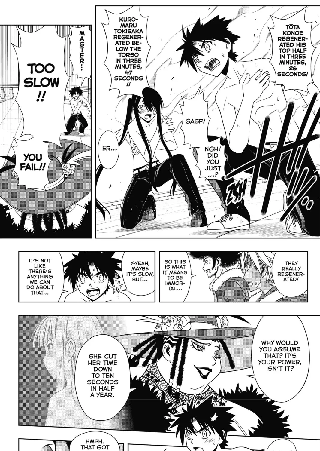 Read UQ HOLDER! chapter 79 image 14 on Lezhin