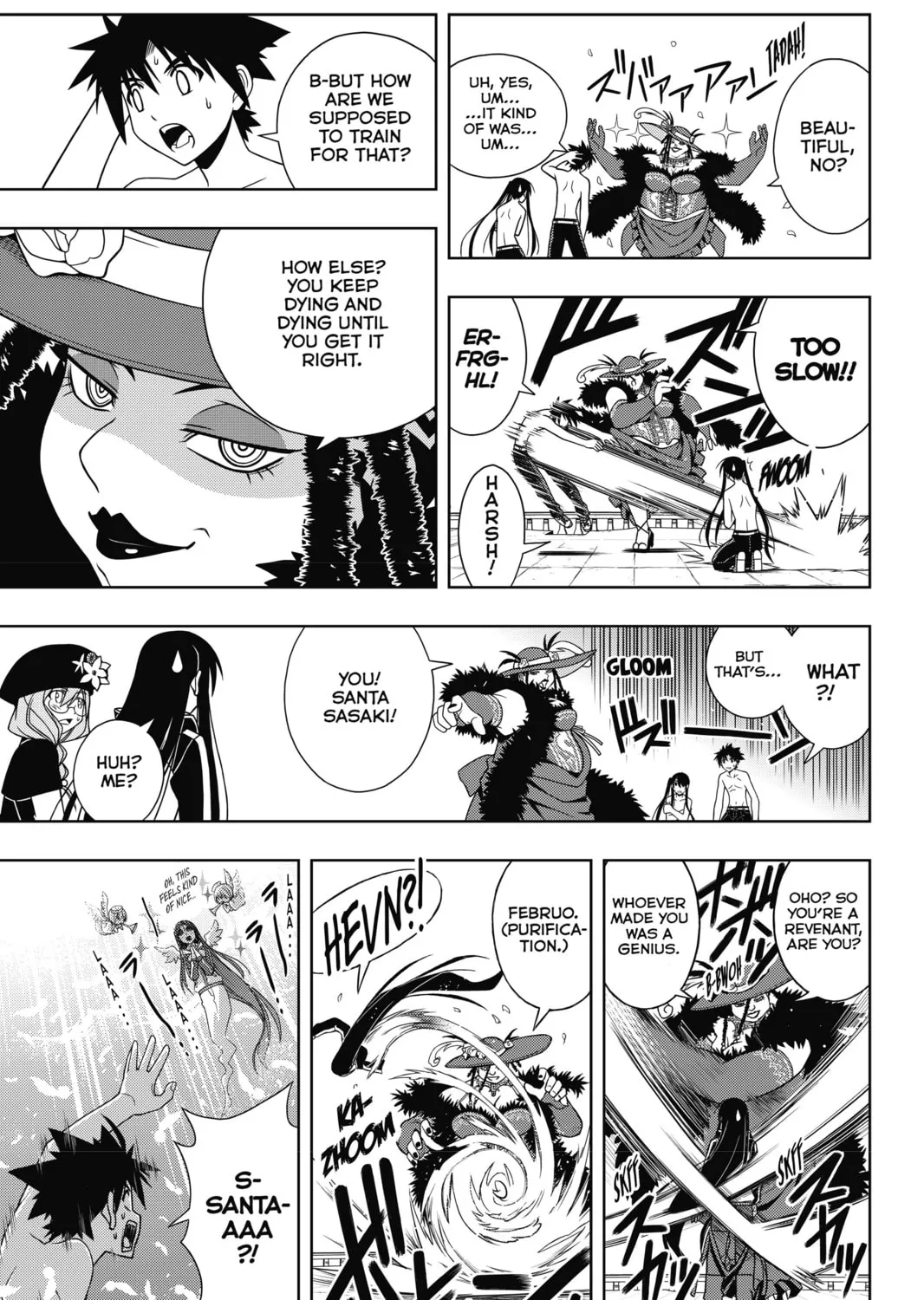 Read UQ HOLDER! chapter 79 image 24 on Lezhin