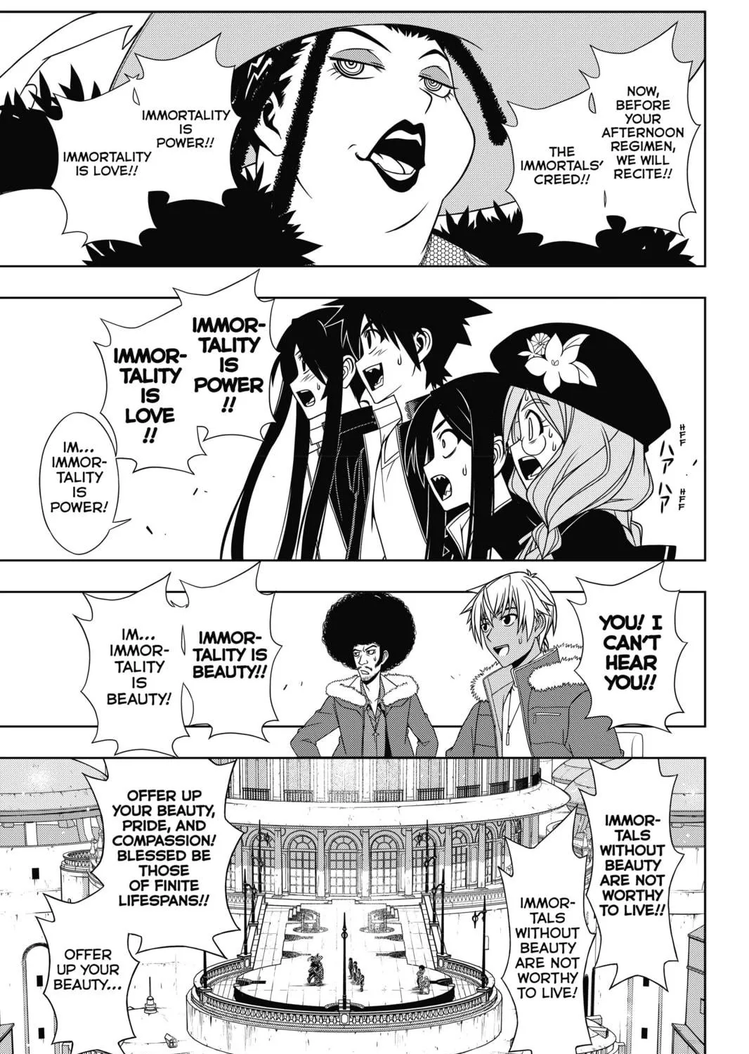 Read UQ HOLDER! chapter 79 image 4 on Lezhin