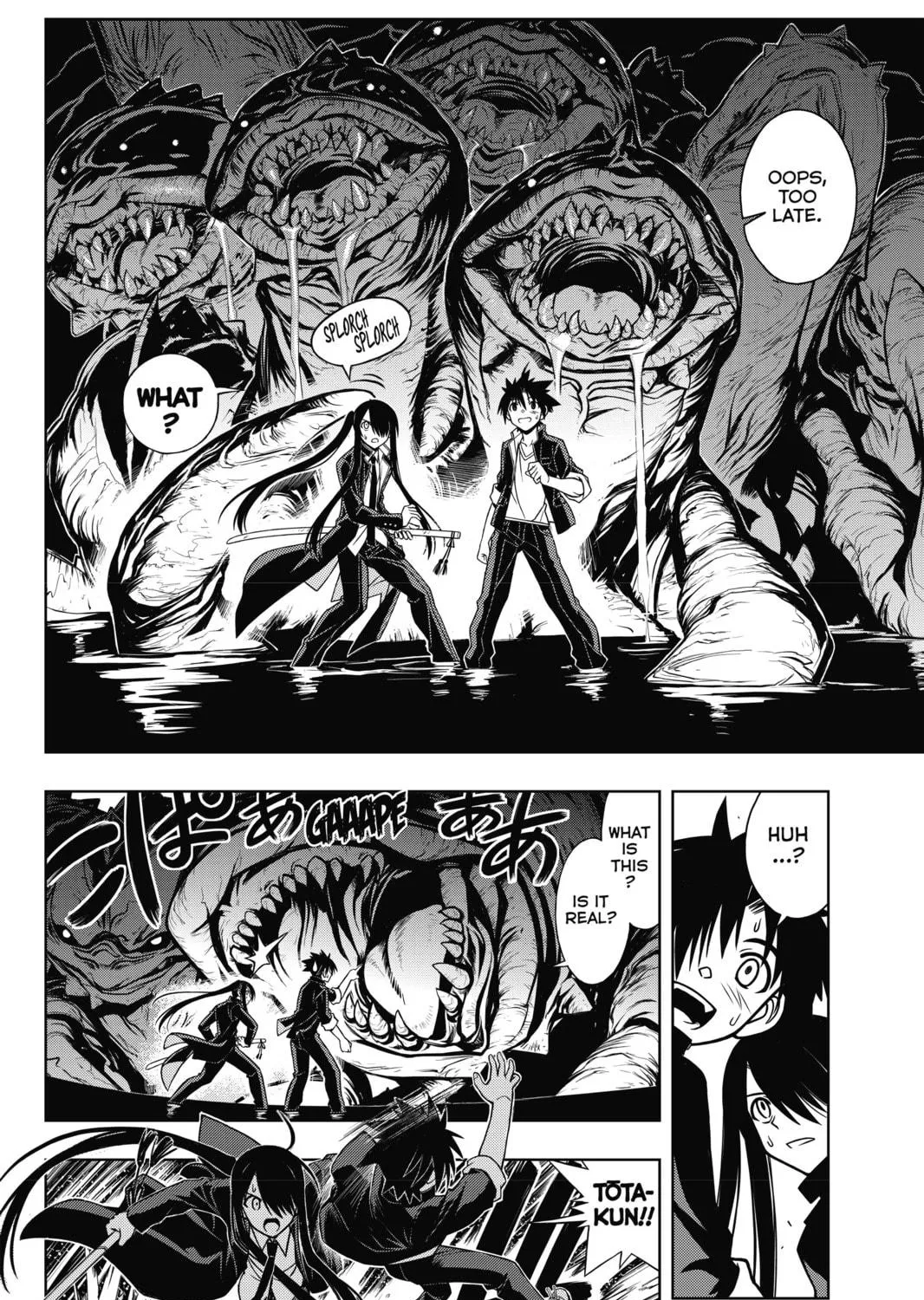 Read UQ HOLDER! chapter 8 image 10 on Lezhin