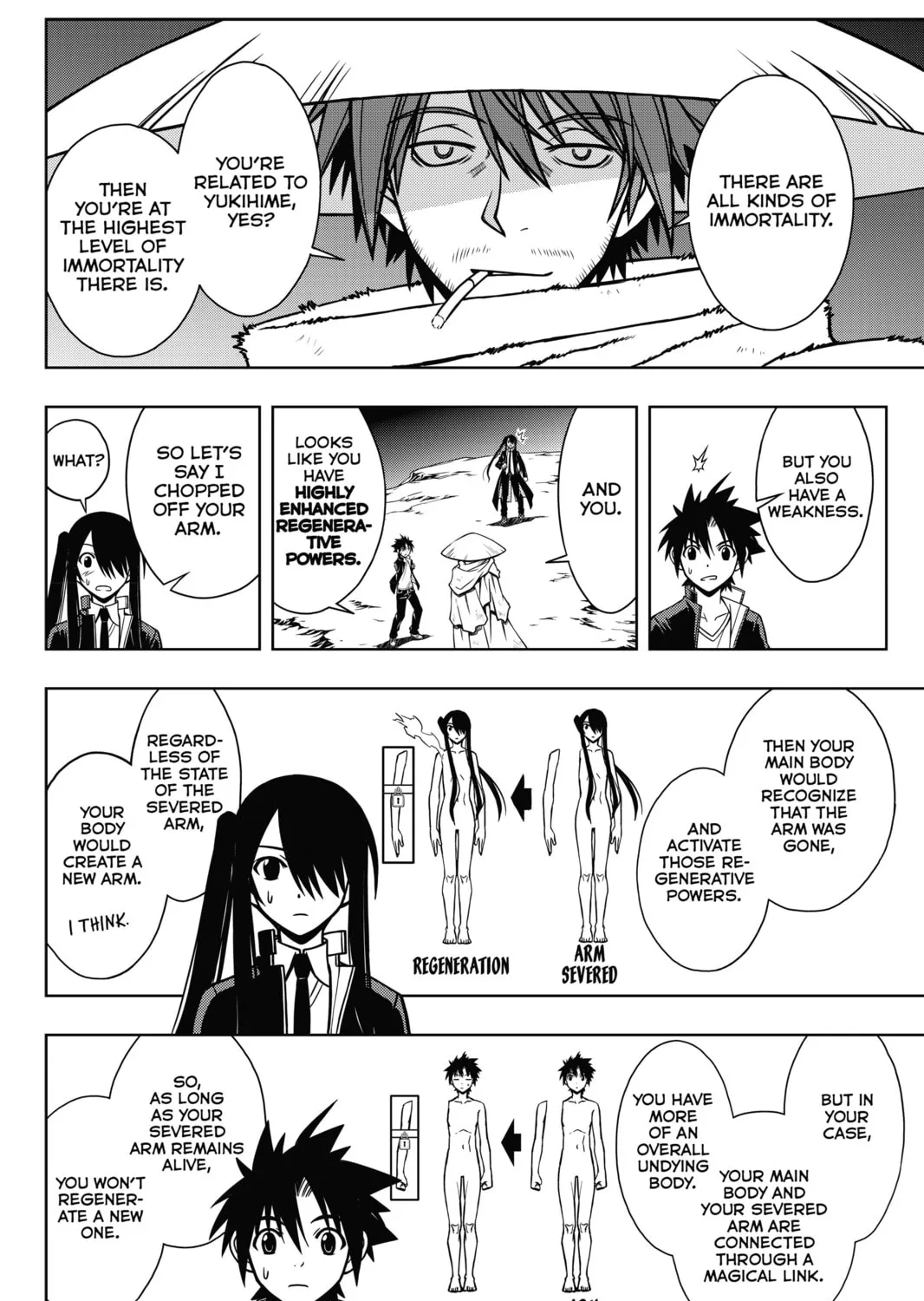 Read UQ HOLDER! chapter 8 image 26 on Lezhin