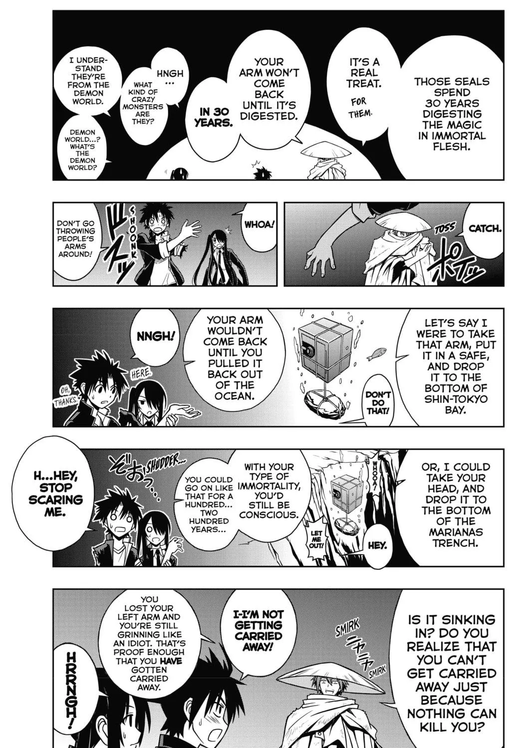 Read UQ HOLDER! chapter 8 image 28 on Lezhin
