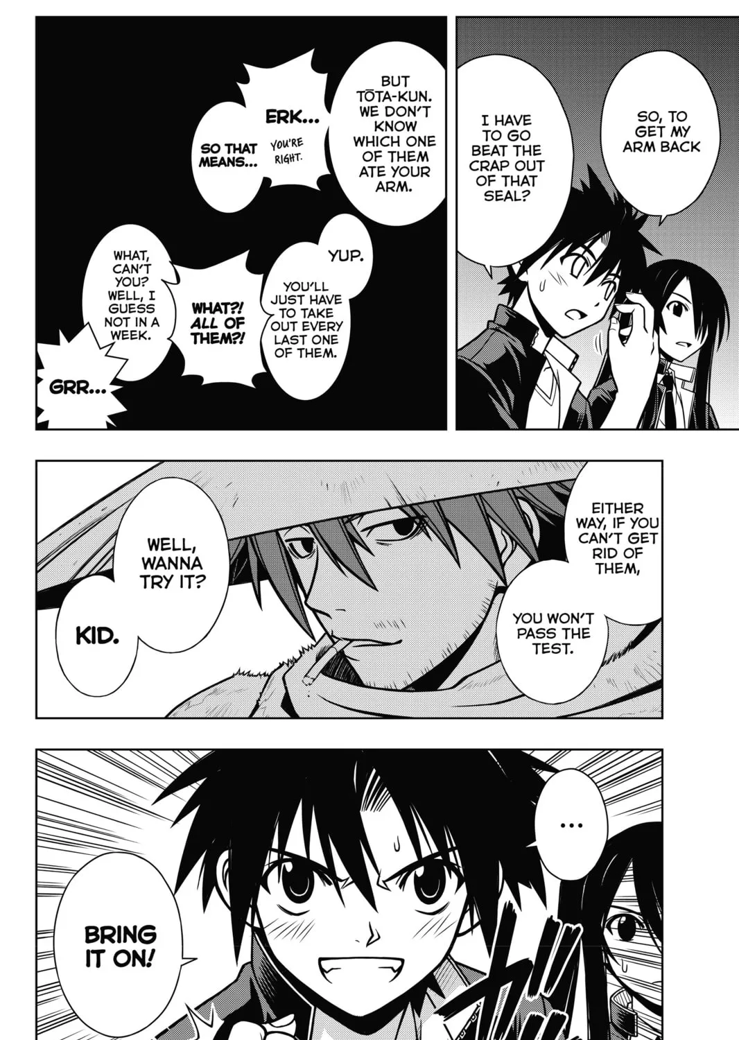 Read UQ HOLDER! chapter 8 image 30 on Lezhin