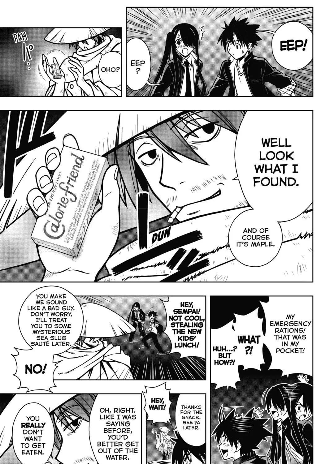 Read UQ HOLDER! chapter 8 image 8 on Lezhin