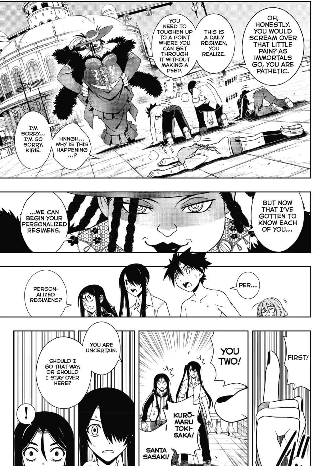 Read UQ HOLDER! chapter 80 image 20 on Lezhin