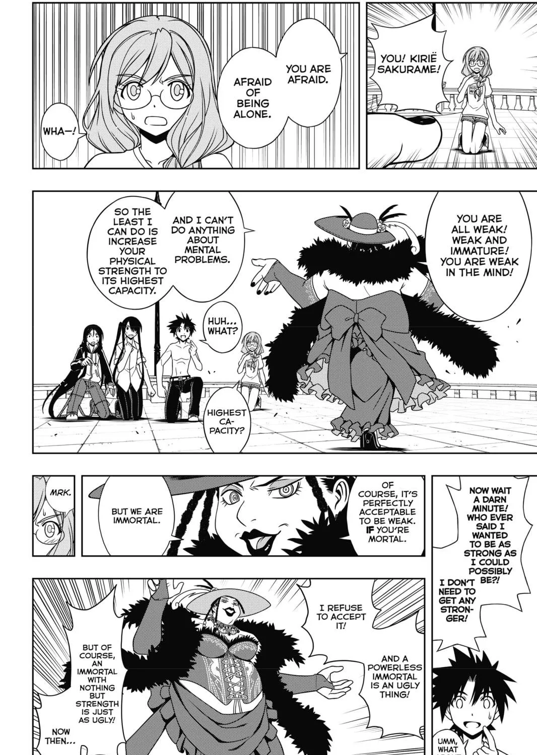 Read UQ HOLDER! chapter 80 image 22 on Lezhin