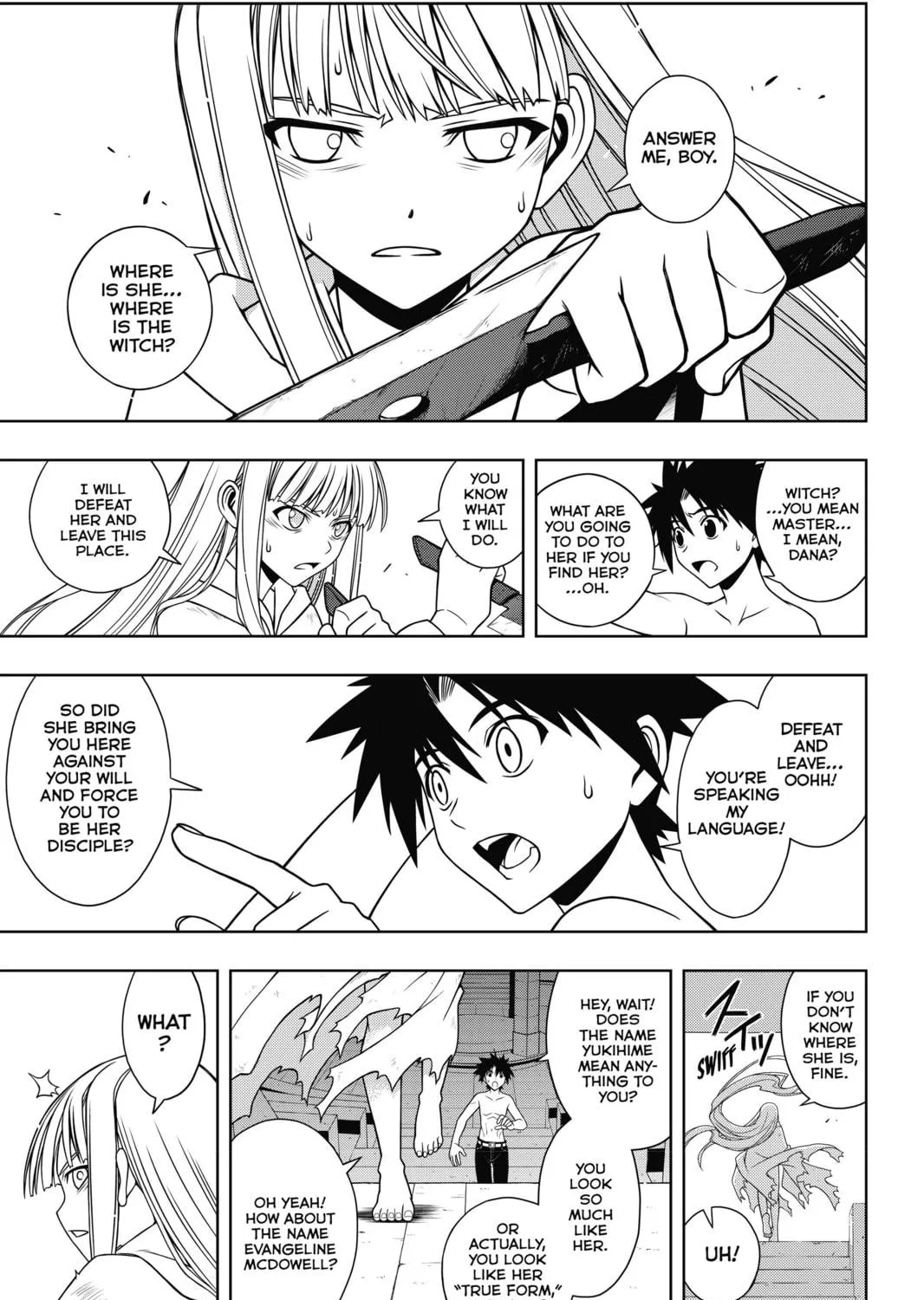 Read UQ HOLDER! chapter 80 image 4 on Lezhin