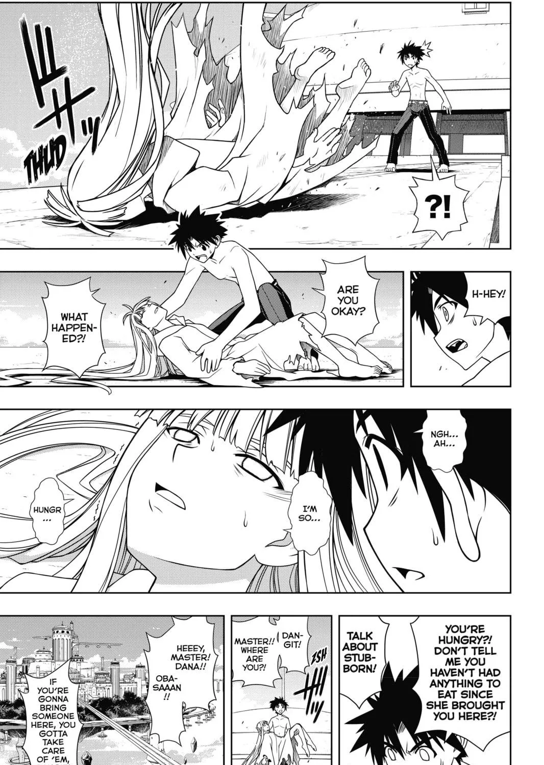Read UQ HOLDER! chapter 80 image 8 on Lezhin