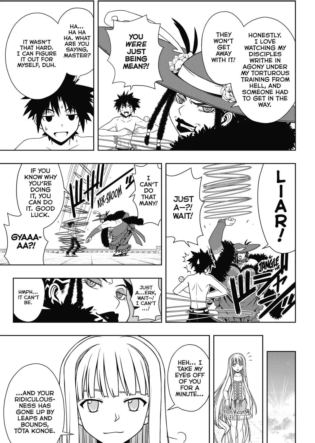 Read UQ HOLDER! chapter 81 image 16 on Lezhin