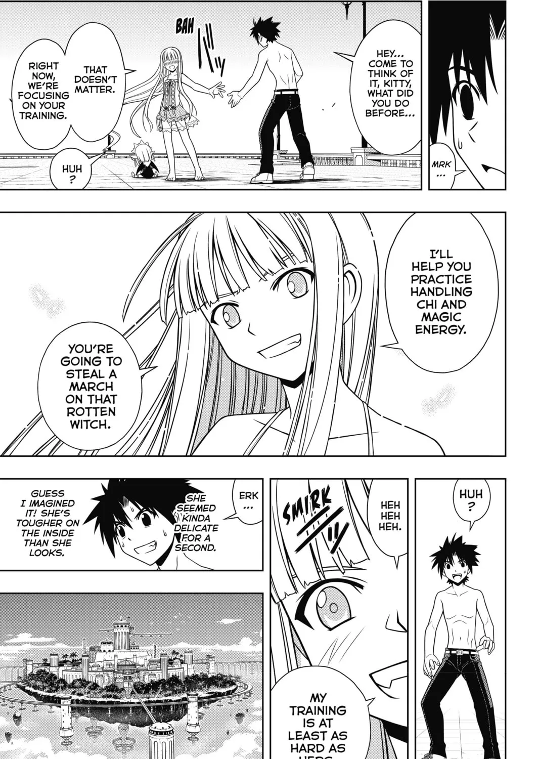 Read UQ HOLDER! chapter 81 image 24 on Lezhin