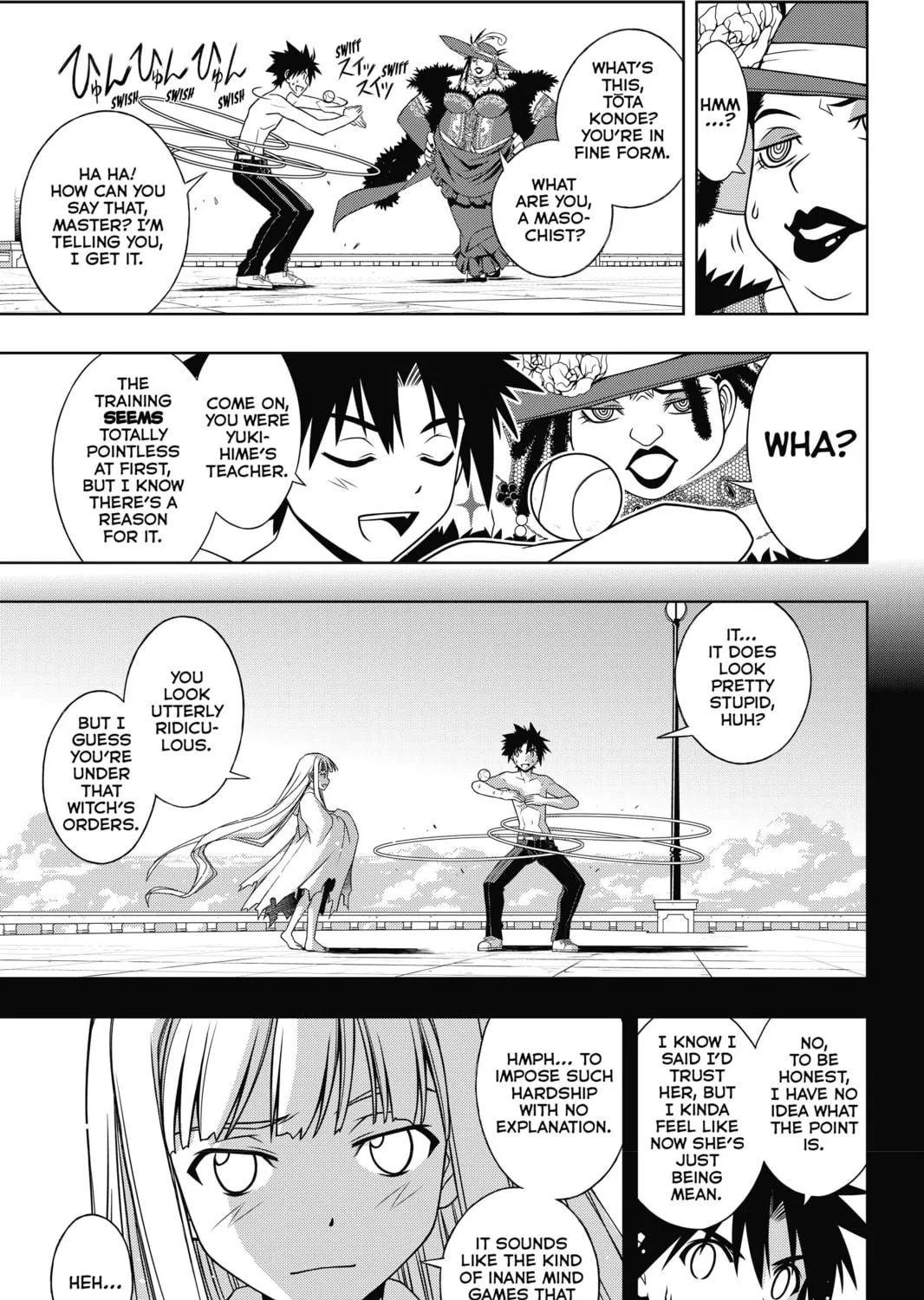 Read UQ HOLDER! chapter 81 image 4 on Lezhin