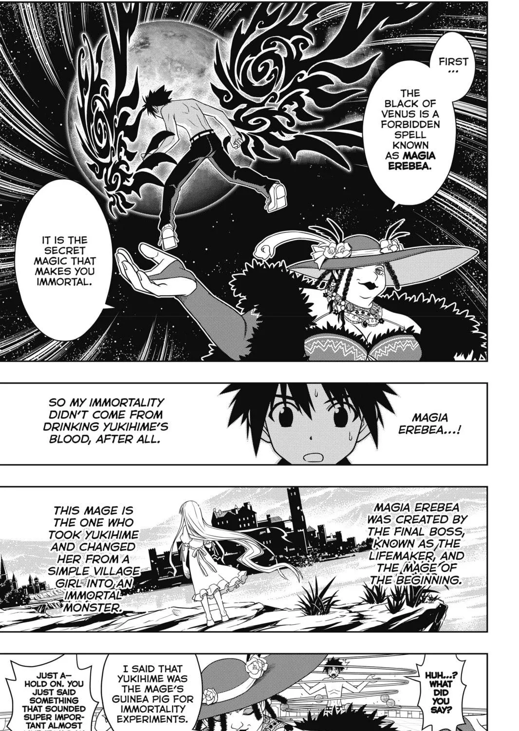 Read UQ HOLDER! chapter 82 image 28 on Lezhin