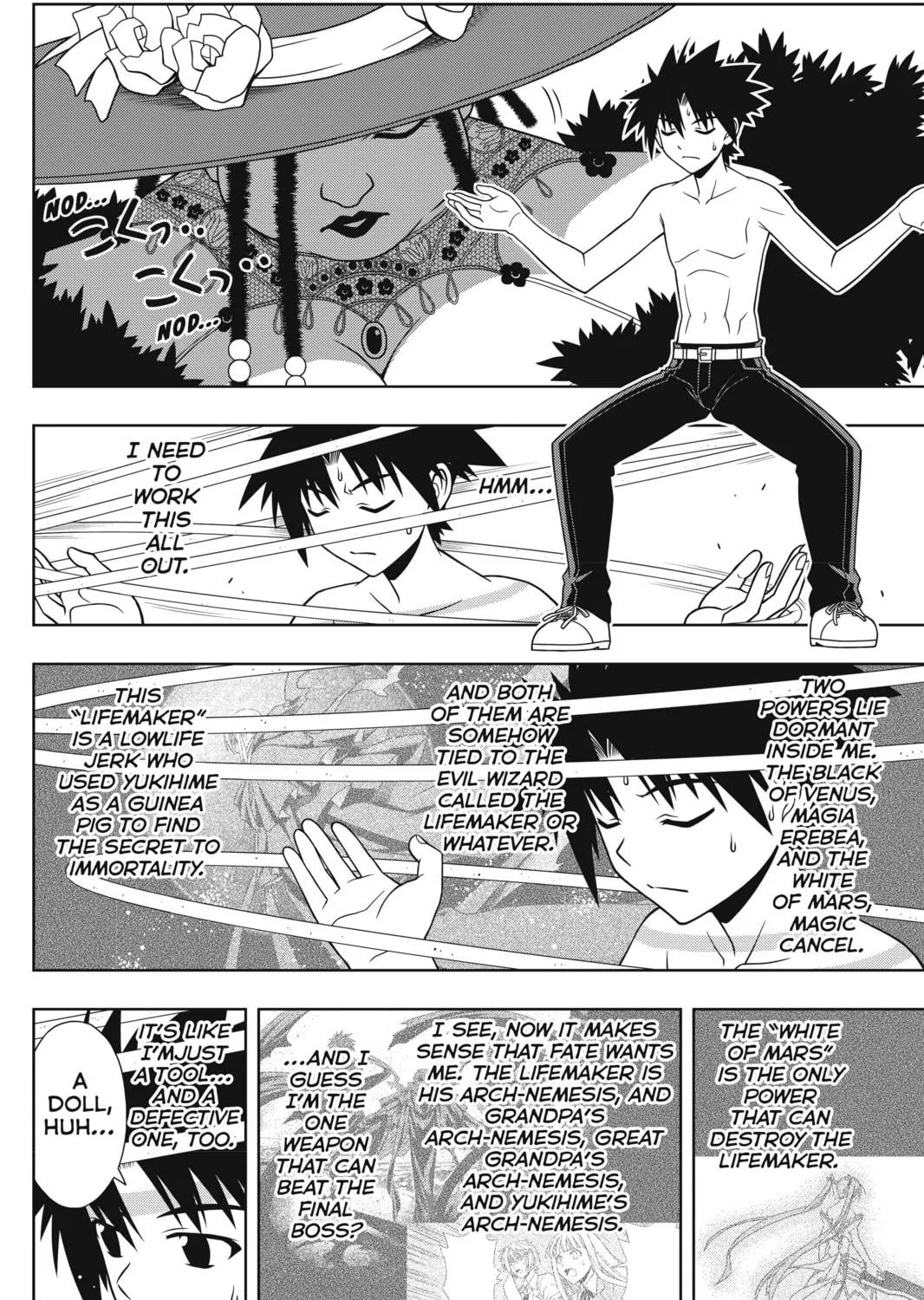 Read UQ HOLDER! chapter 83 image 4 on Lezhin