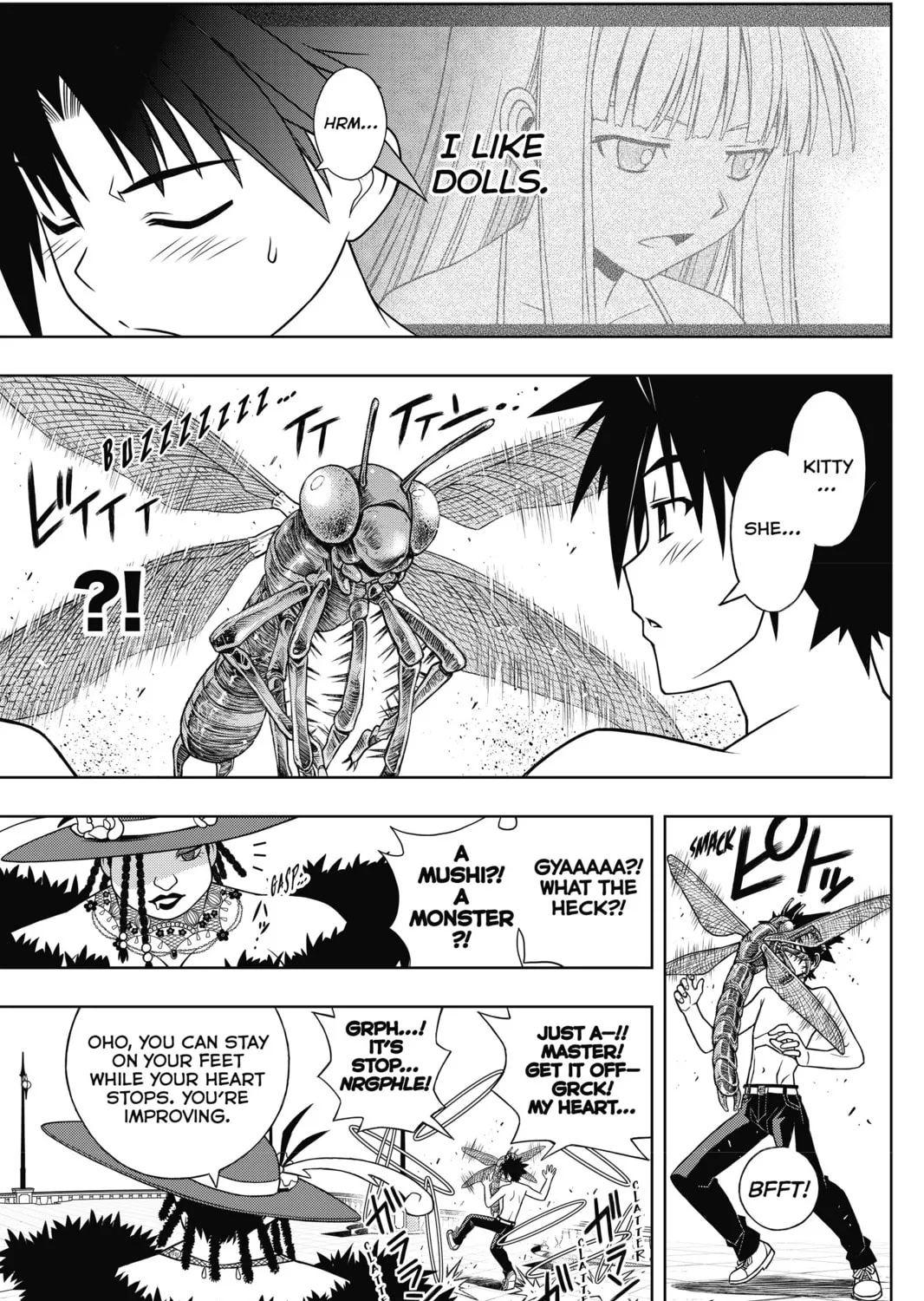 Read UQ HOLDER! chapter 83 image 6 on Lezhin