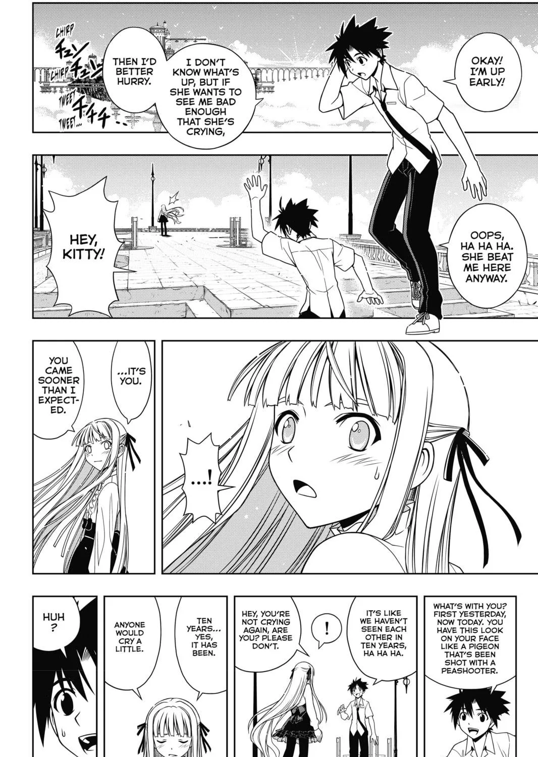 Read UQ HOLDER! chapter 85 image 22 on Lezhin