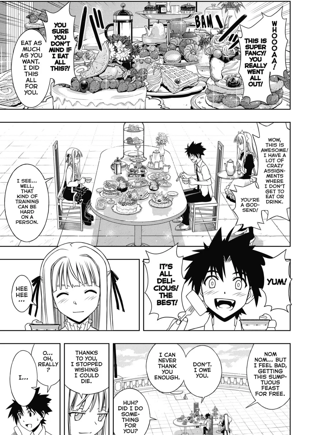 Read UQ HOLDER! chapter 85 image 24 on Lezhin