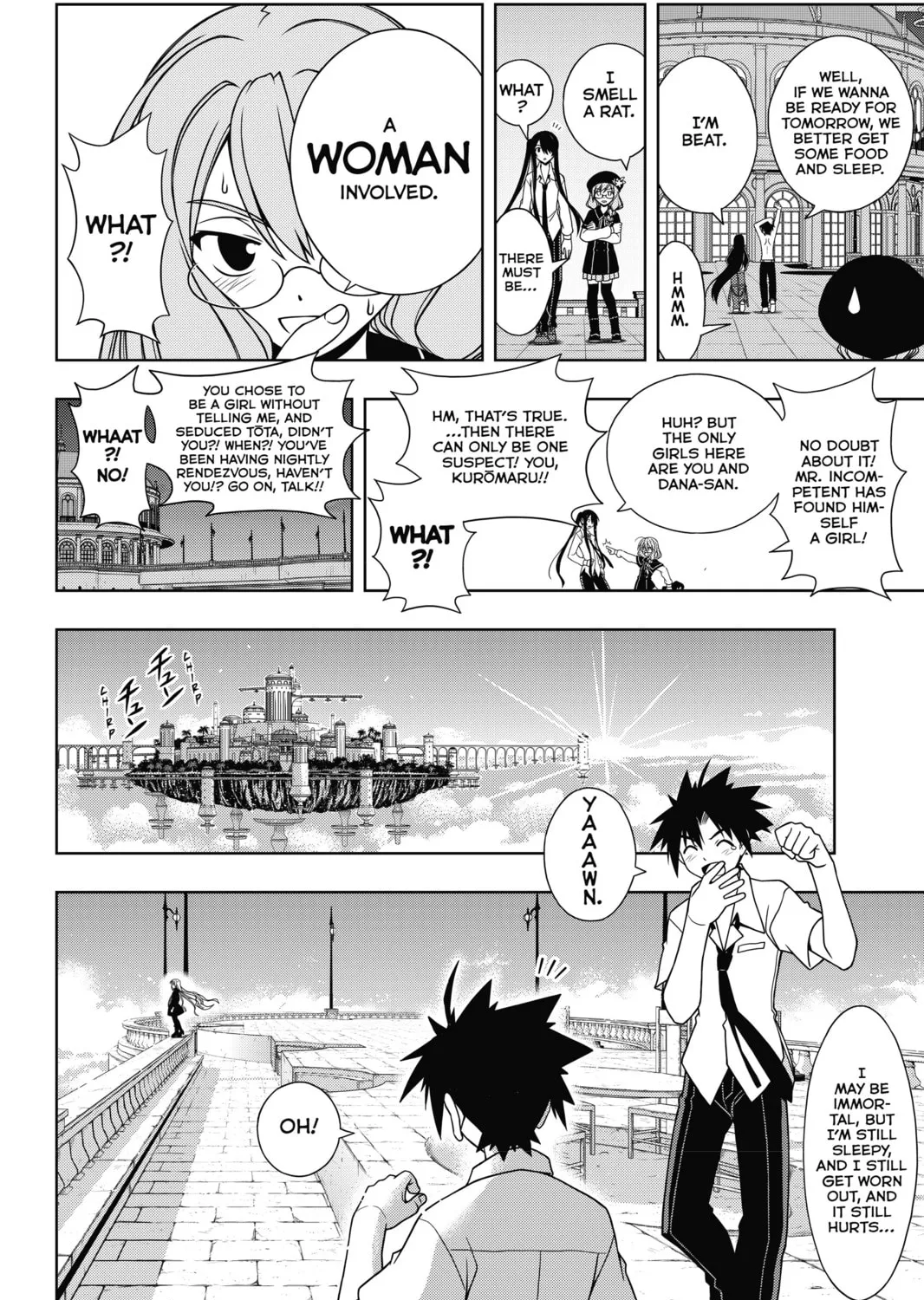 Read UQ HOLDER! chapter 85 image 6 on Lezhin