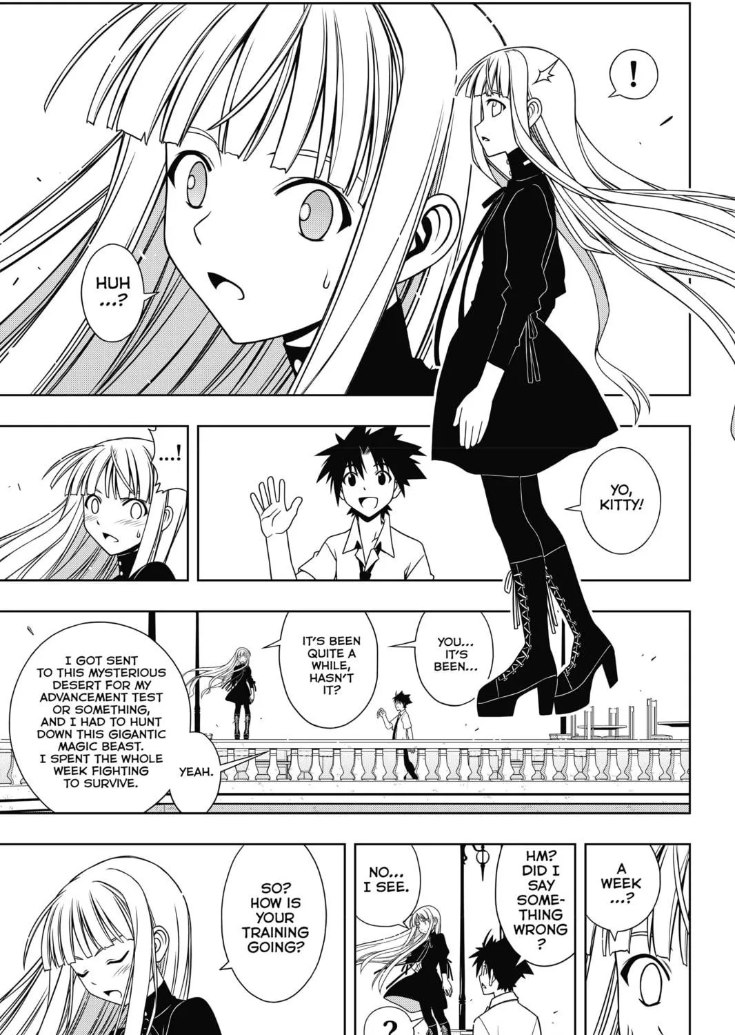 Read UQ HOLDER! chapter 85 image 8 on Lezhin