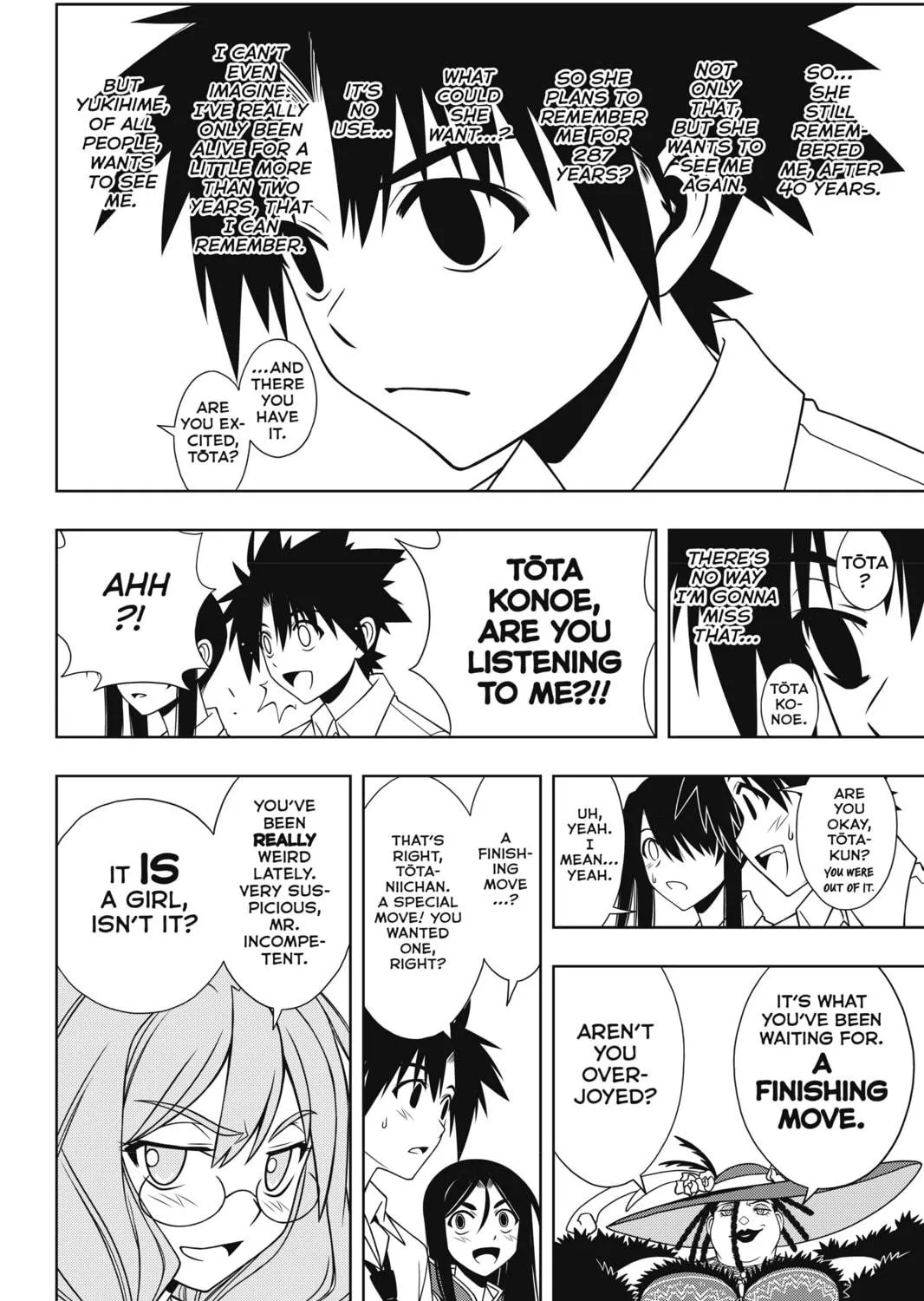 Read UQ HOLDER! chapter 86 image 10 on Lezhin