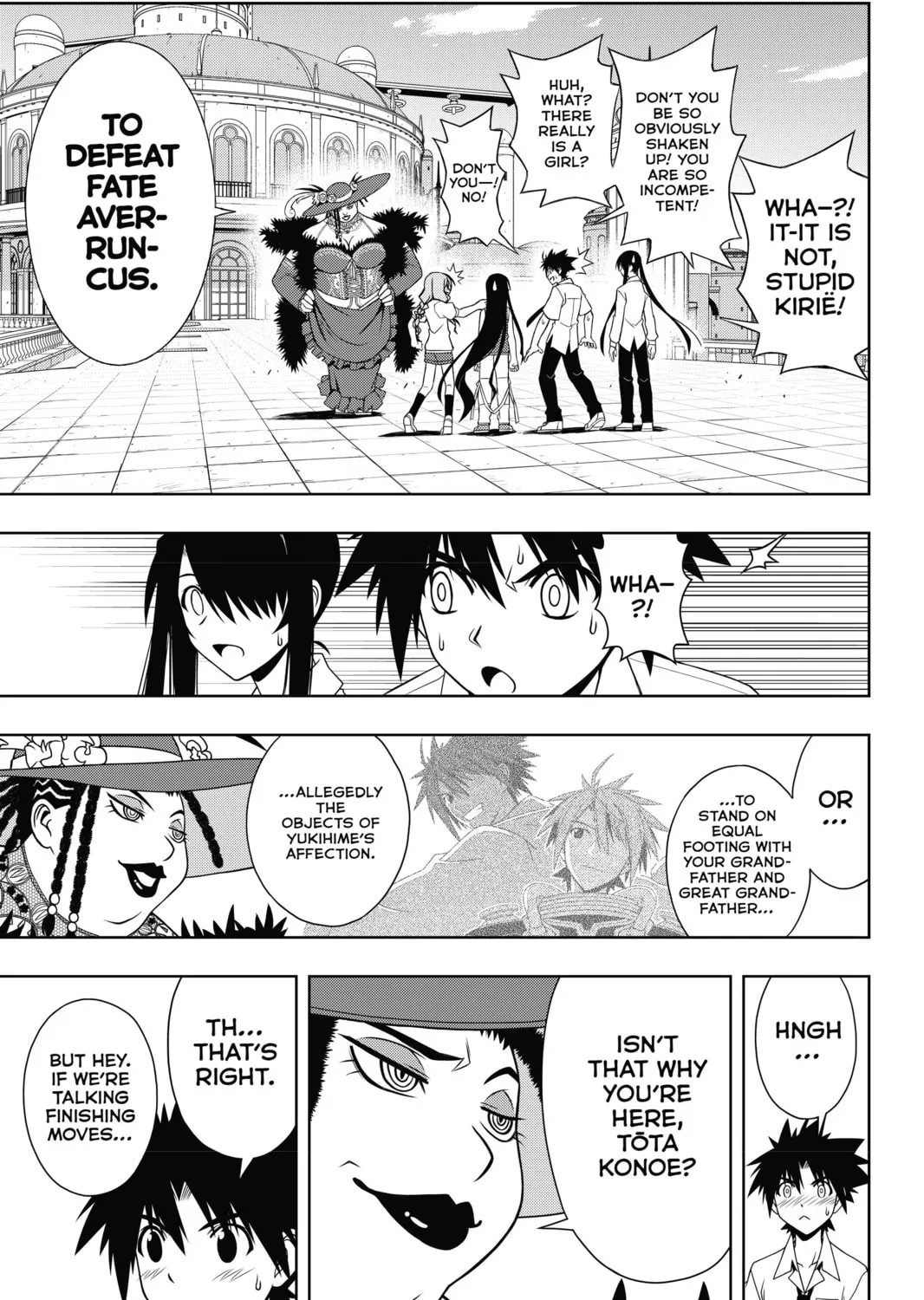 Read UQ HOLDER! chapter 86 image 12 on Lezhin