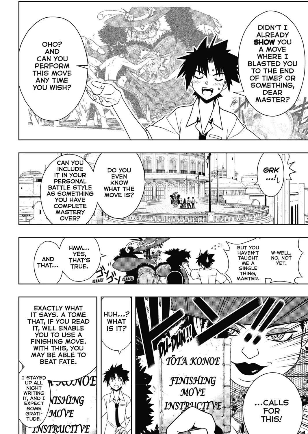 Read UQ HOLDER! chapter 86 image 14 on Lezhin