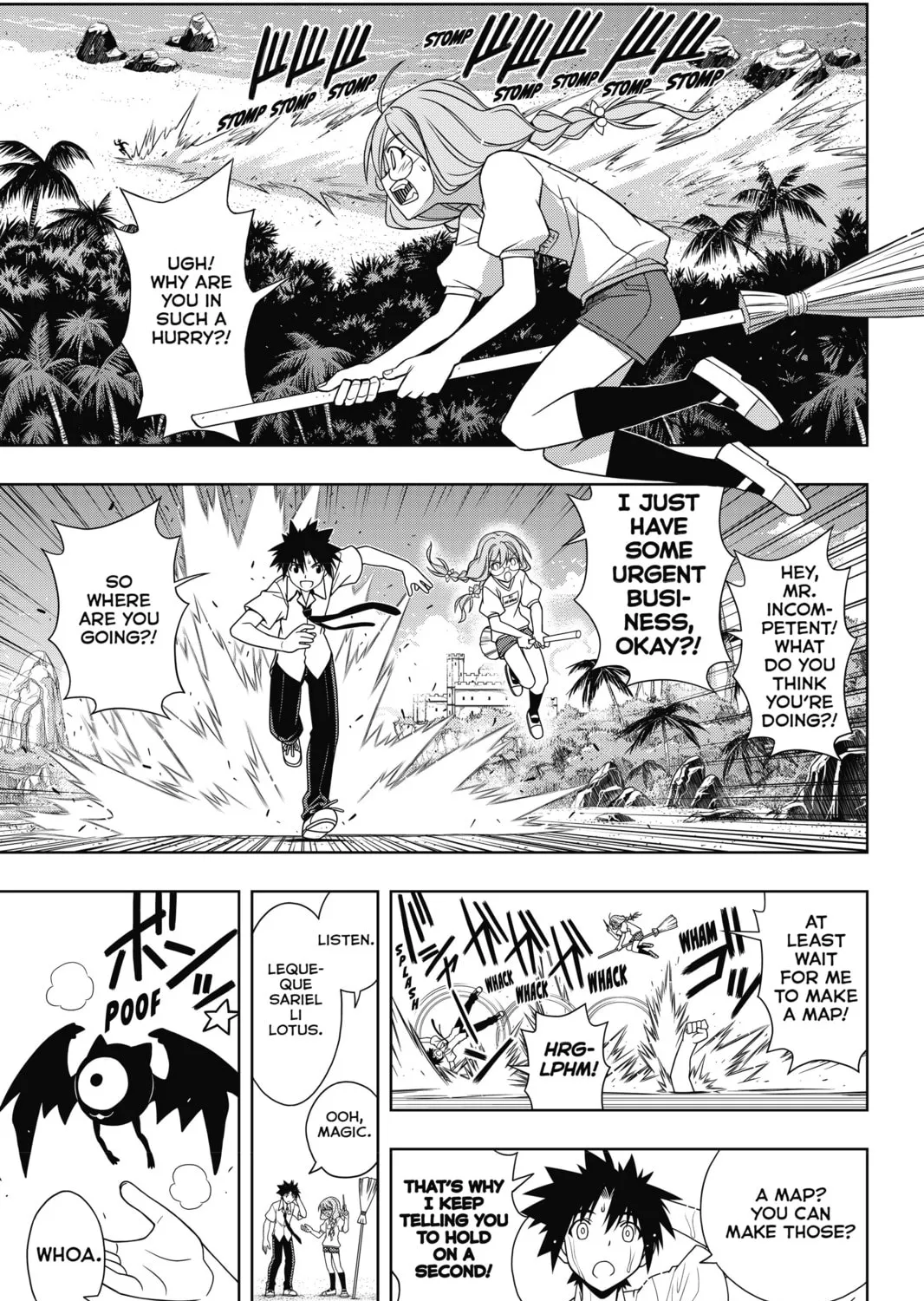 Read UQ HOLDER! chapter 87 image 12 on Lezhin