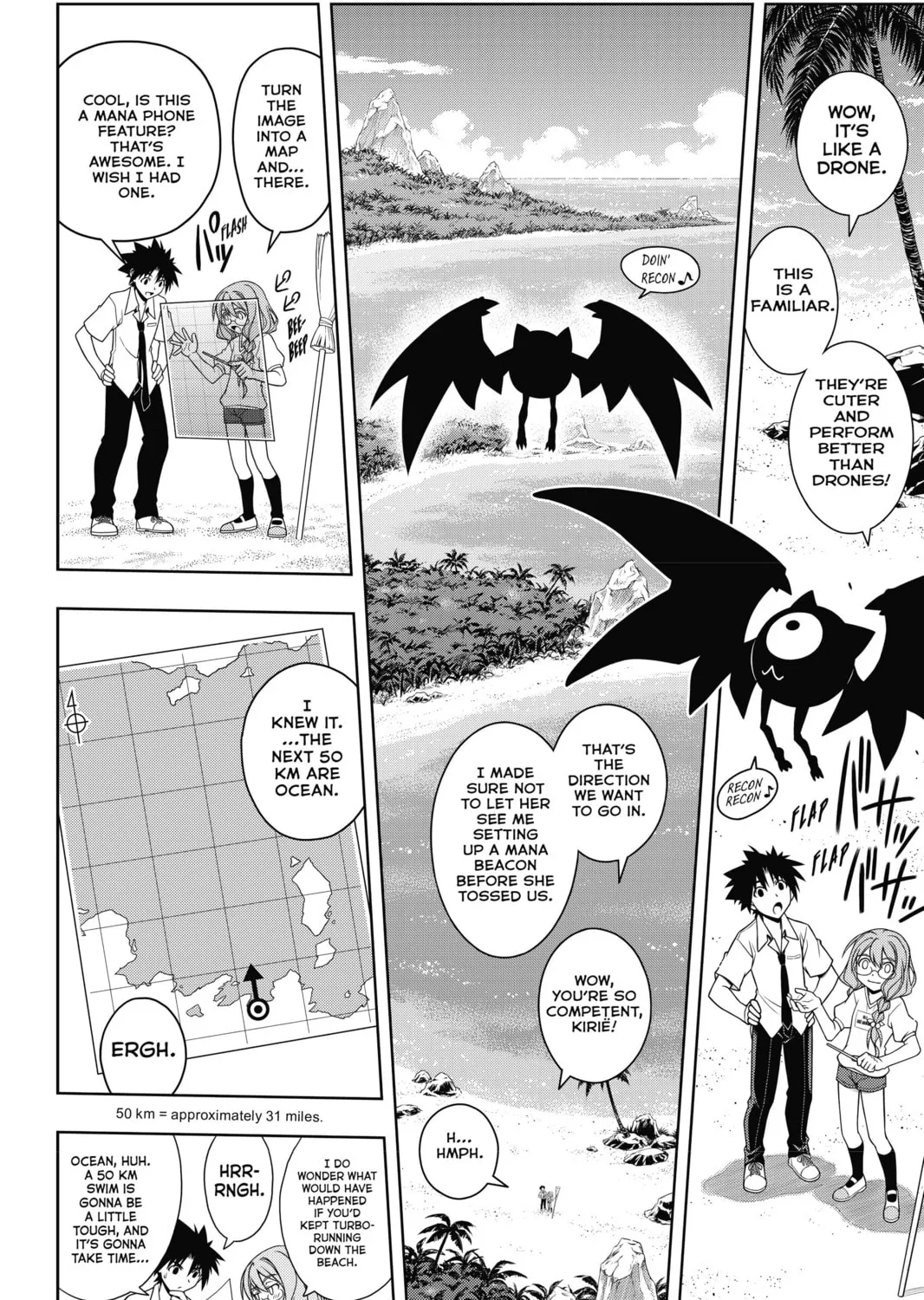 Read UQ HOLDER! chapter 87 image 14 on Lezhin
