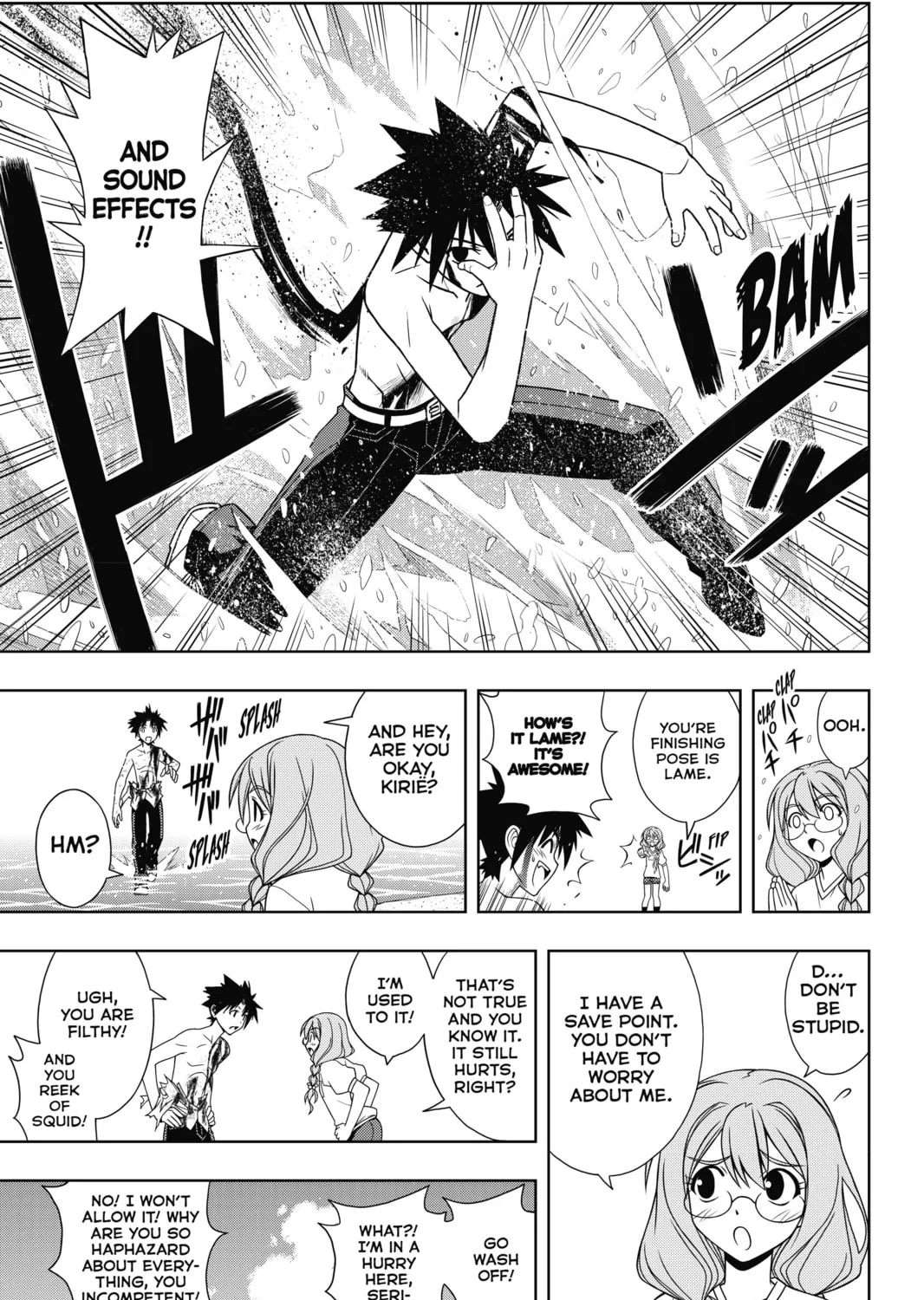 Read UQ HOLDER! chapter 87 image 24 on Lezhin