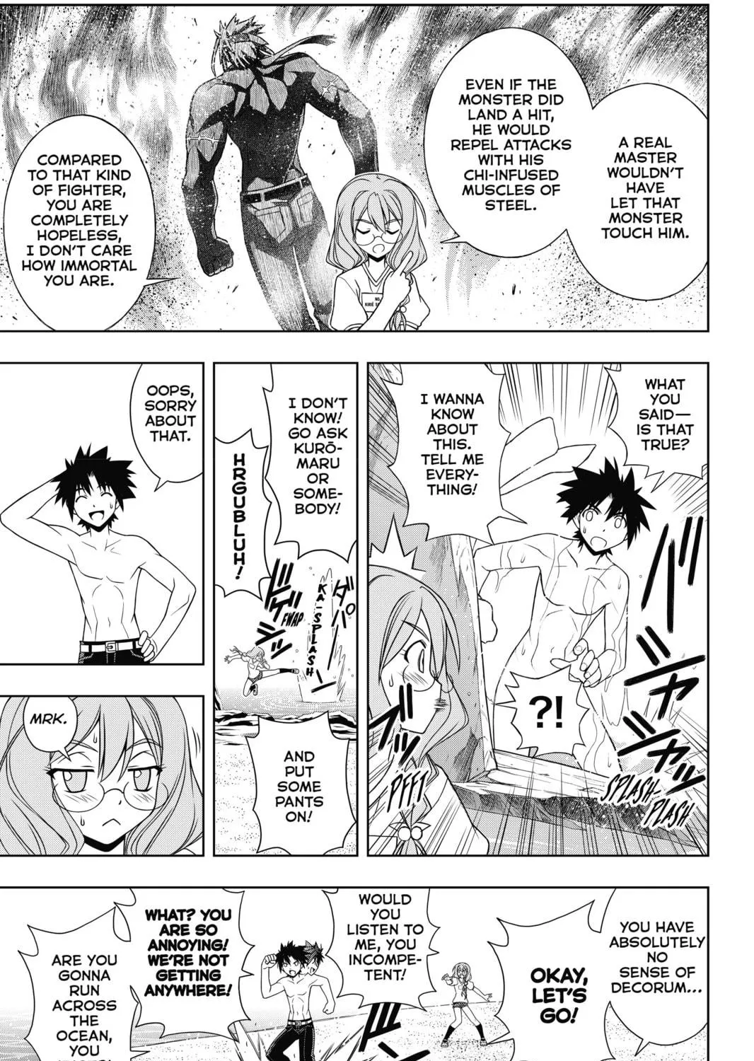 Read UQ HOLDER! chapter 87 image 28 on Lezhin