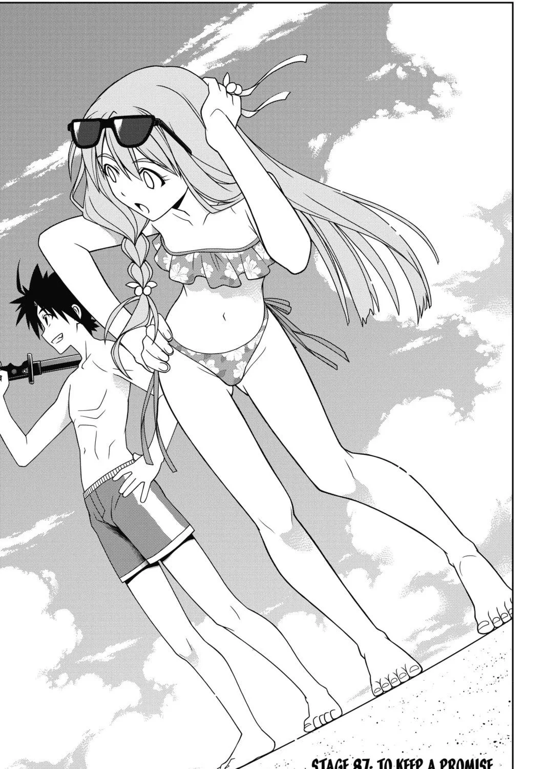 Read UQ HOLDER! chapter 87 image 4 on Lezhin