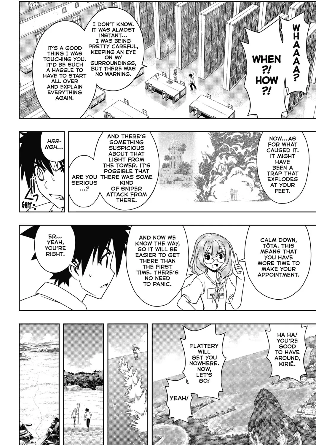Read UQ HOLDER! chapter 88 image 20 on Lezhin