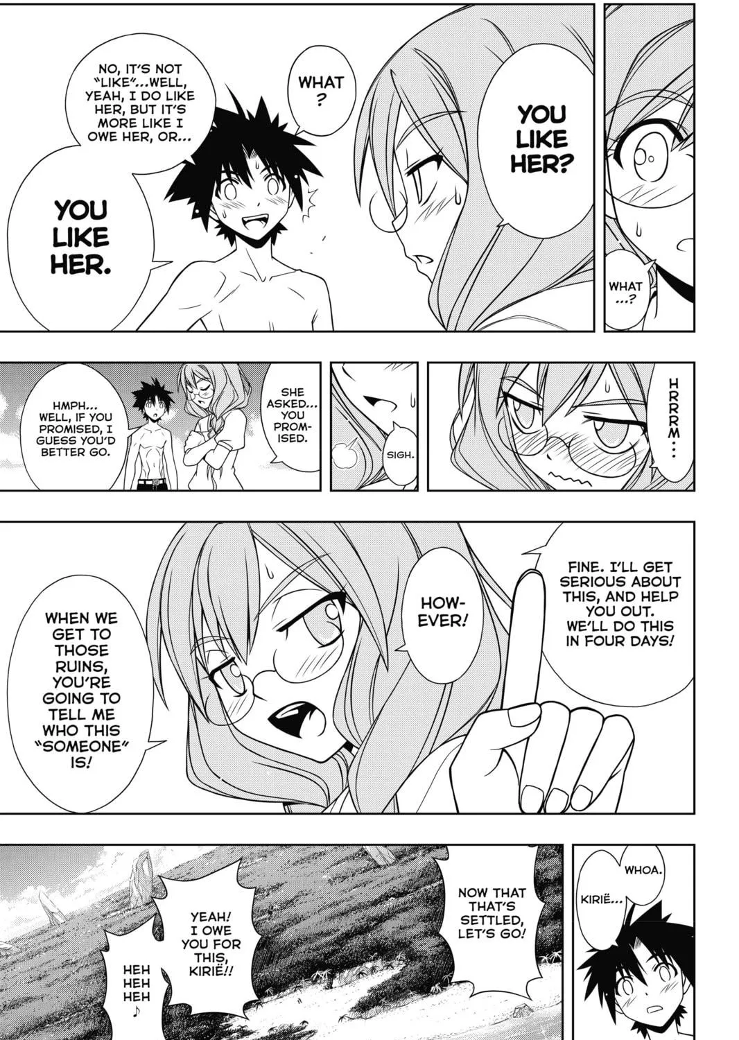 Read UQ HOLDER! chapter 88 image 8 on Lezhin