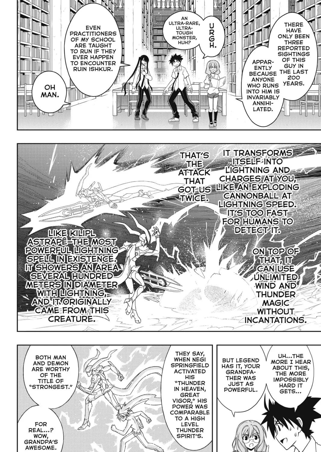Read UQ HOLDER! chapter 89 image 2 on Lezhin