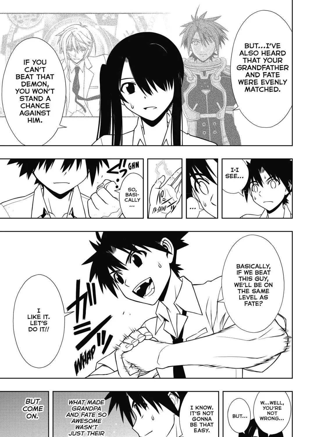 Read UQ HOLDER! chapter 89 image 4 on Lezhin