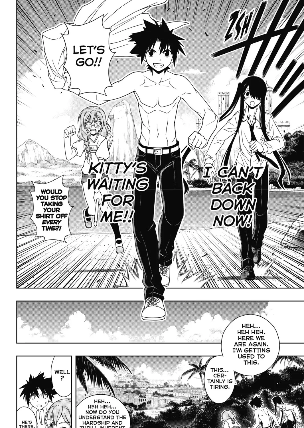Read UQ HOLDER! chapter 89 image 6 on Lezhin