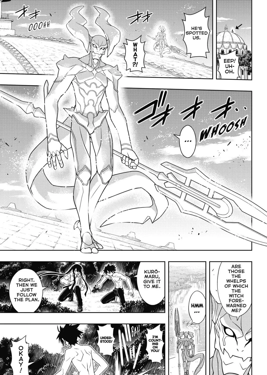 Read UQ HOLDER! chapter 89 image 8 on Lezhin
