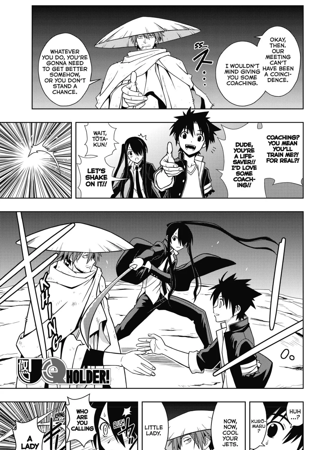 Read UQ HOLDER! chapter 9 image 0 on Lezhin