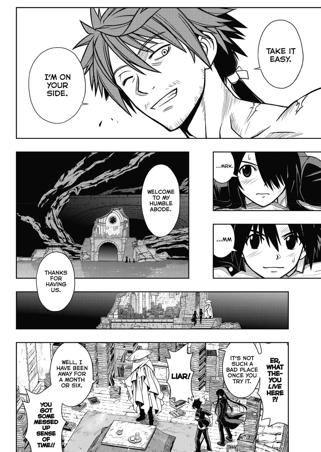 Read UQ HOLDER! chapter 9 image 14 on Lezhin