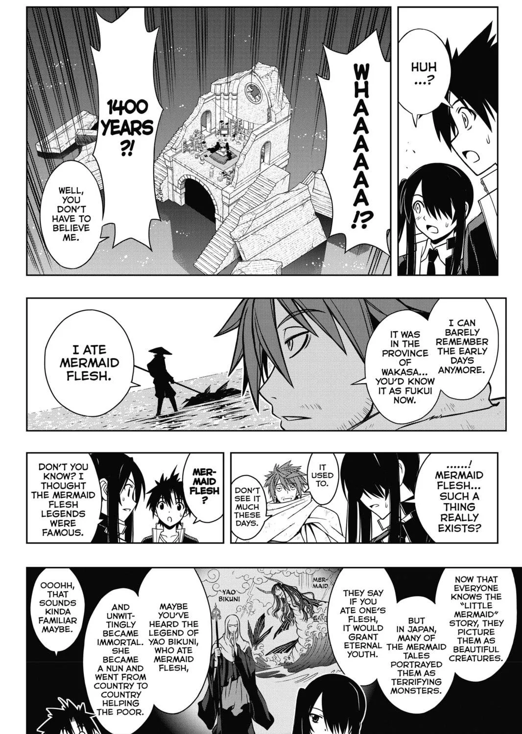 Read UQ HOLDER! chapter 9 image 18 on Lezhin