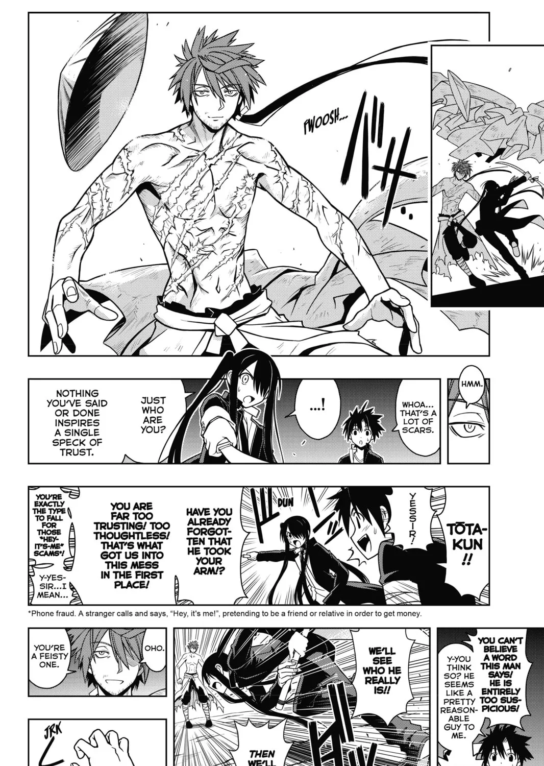 Read UQ HOLDER! chapter 9 image 2 on Lezhin
