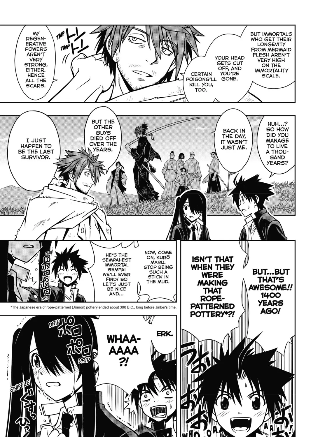 Read UQ HOLDER! chapter 9 image 20 on Lezhin
