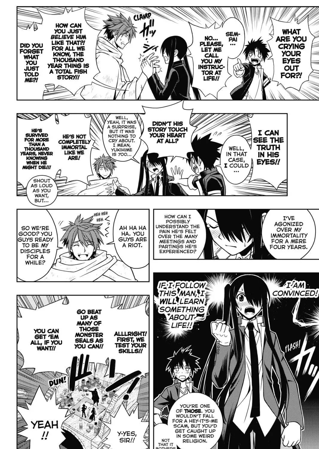 Read UQ HOLDER! chapter 9 image 22 on Lezhin