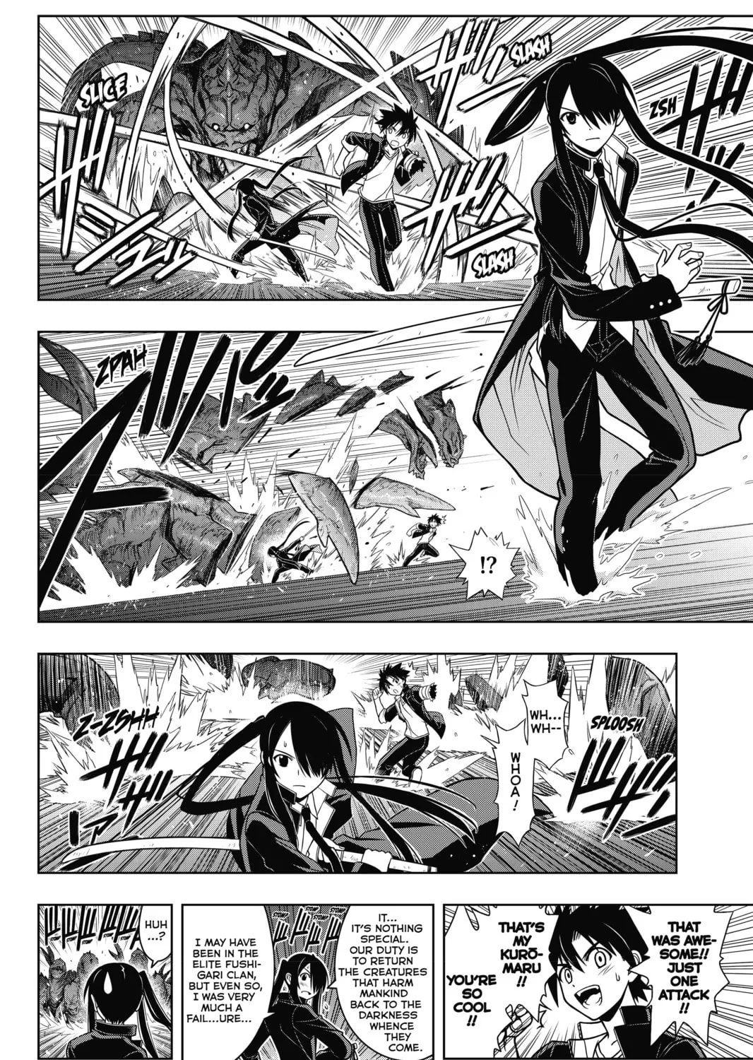 Read UQ HOLDER! chapter 9 image 26 on Lezhin