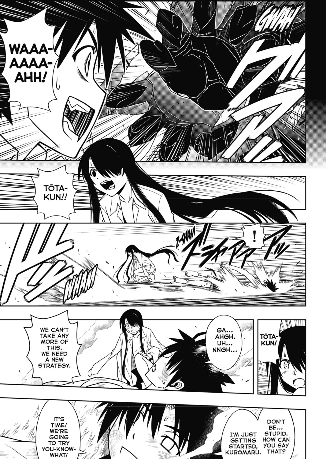 Read UQ HOLDER! chapter 90 image 12 on Lezhin