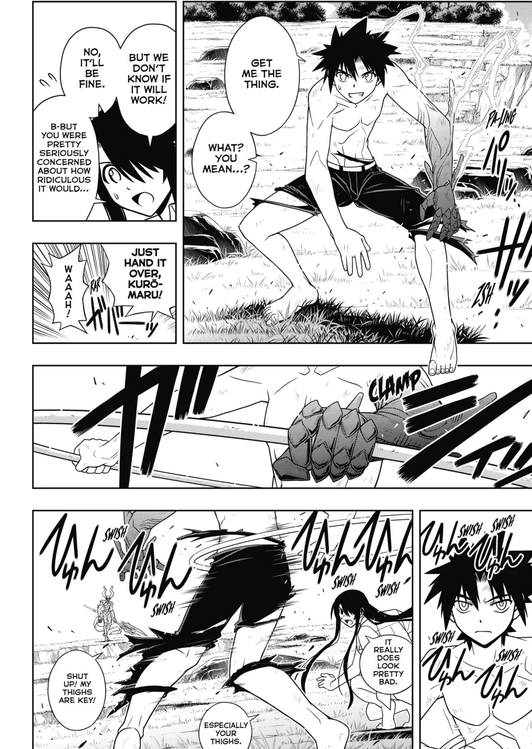 Read UQ HOLDER! chapter 90 image 14 on Lezhin