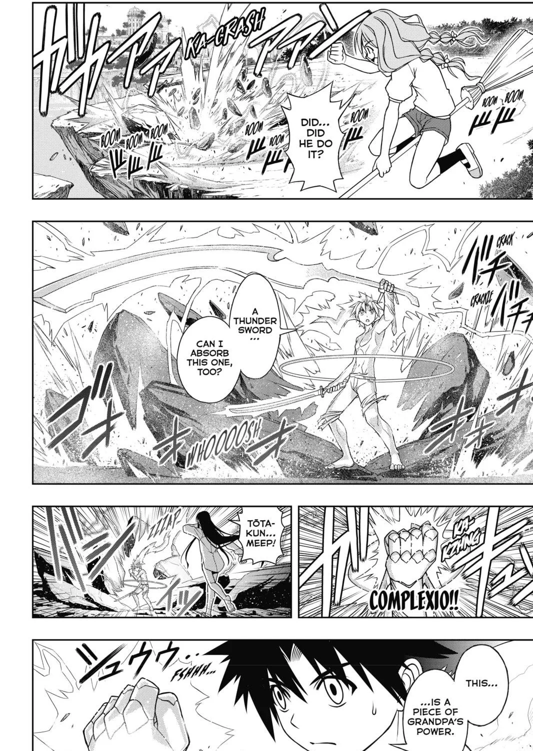 Read UQ HOLDER! chapter 90 image 28 on Lezhin