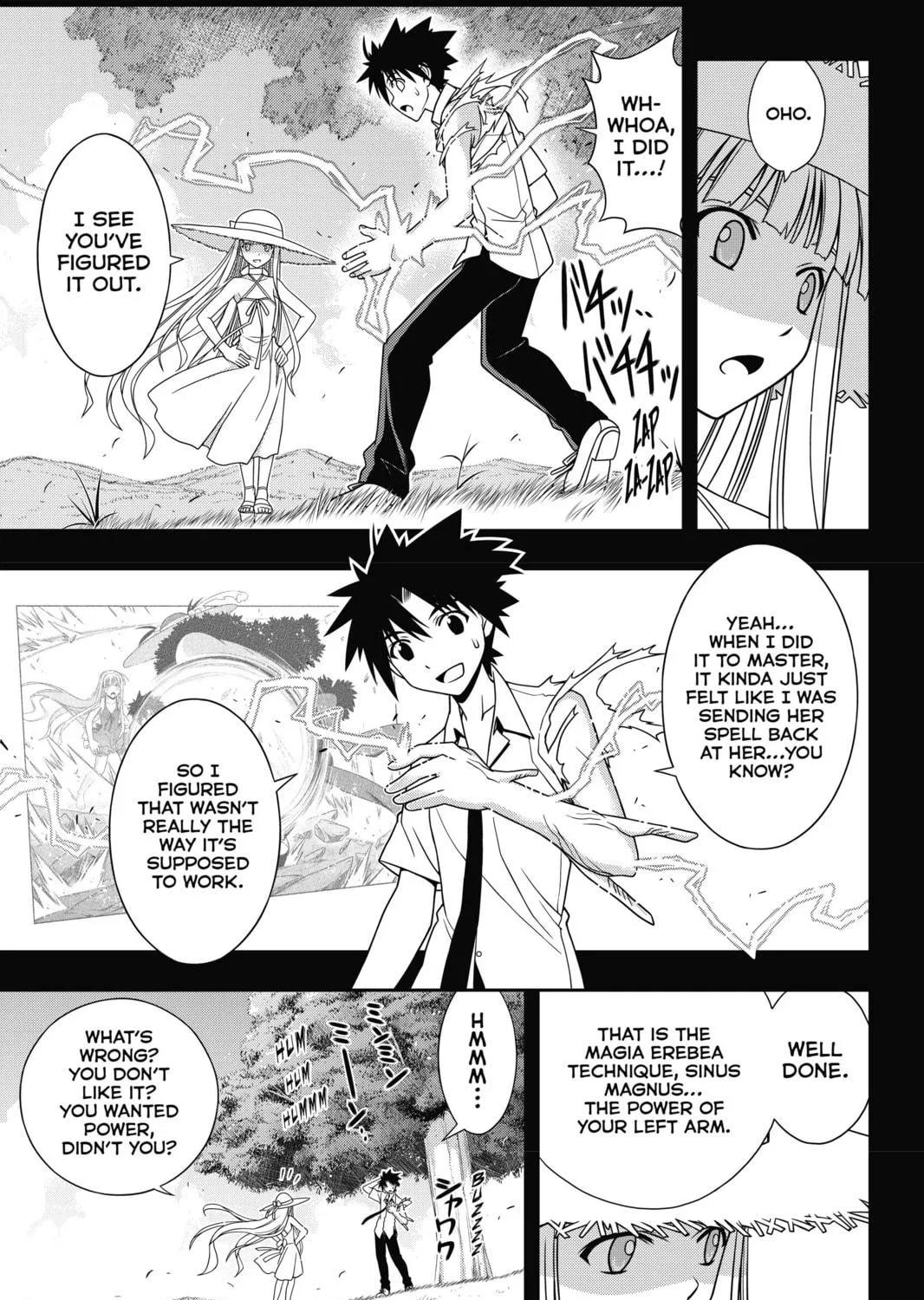 Read UQ HOLDER! chapter 90 image 4 on Lezhin