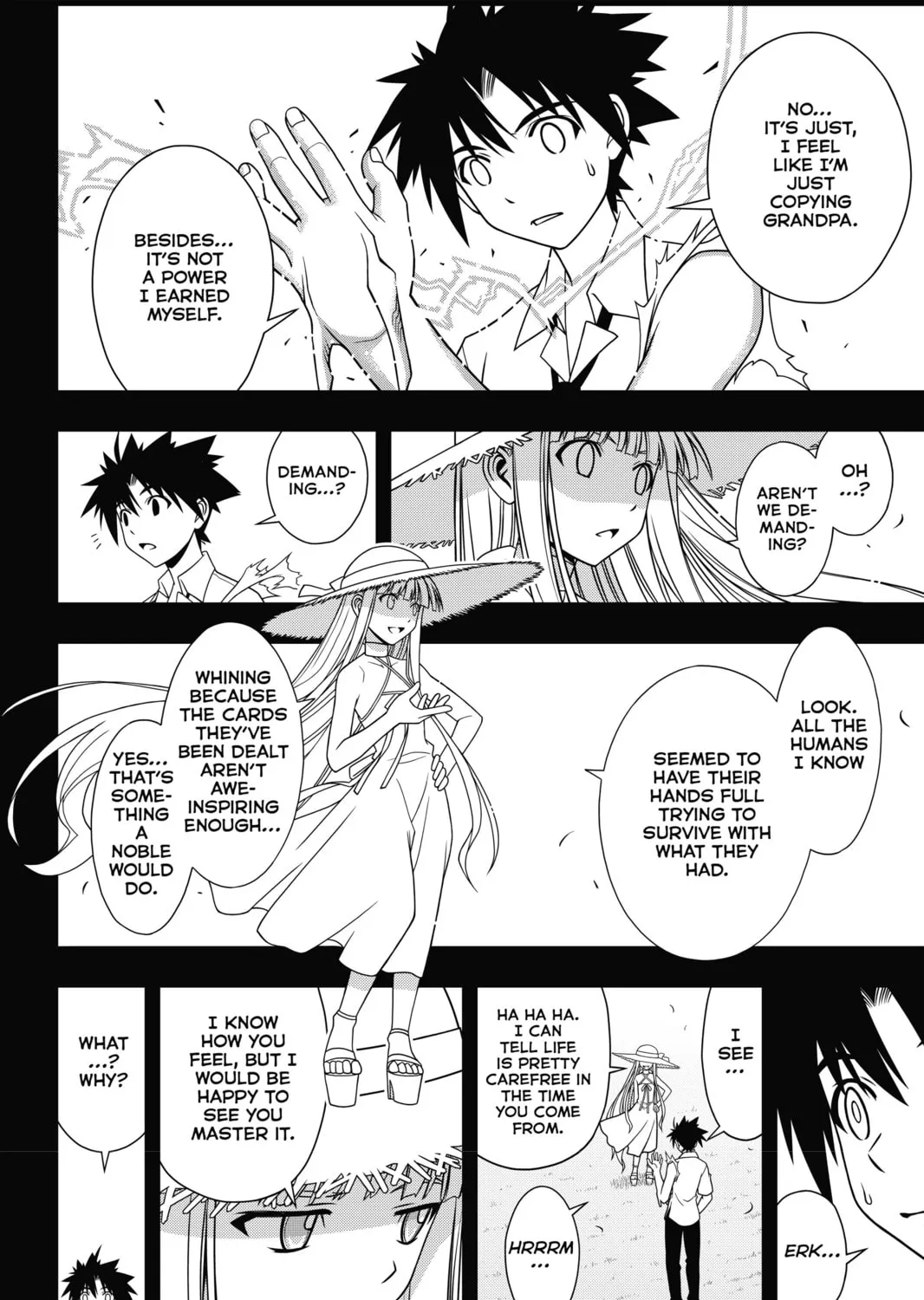 Read UQ HOLDER! chapter 90 image 6 on Lezhin