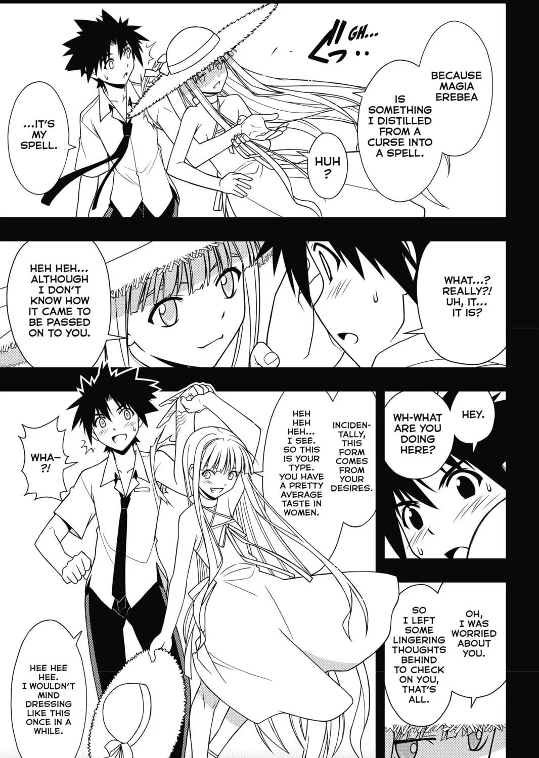 Read UQ HOLDER! chapter 90 image 8 on Lezhin