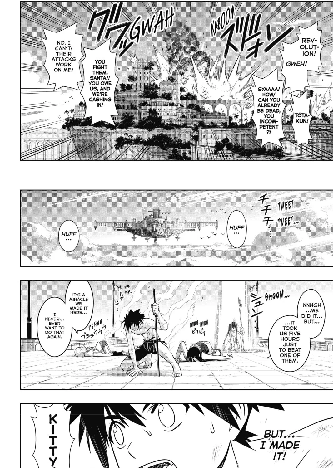 Read UQ HOLDER! chapter 91 image 30 on Lezhin